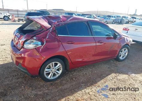 2018 Chevrolet Cruze Lt Auto z USA, uszkodzony, nr VIN 3G1BE6SM3JS525683